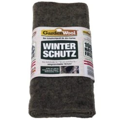 Winterschutzmatte Grau, Faserlänge: Ø45 Mm, 100 % Schafwolle -Stilvoller Gartenbedarfsladen 0910250238 Winterschutzmatte grau 50x200cm 55322