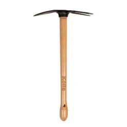 Stilvoller Gartenbedarfsladen 30 Kölle Gartenhacke, 2 Arbeitsseiten, Handgeschmiedet, Kohlenstoffstahl, Stiel 50 Cm, Buche