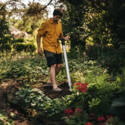 Blumenzwiebel-Pflanzer Xact, Schwarz/orange, Ca. 105 X 30 X 31 Cm -Stilvoller Gartenbedarfsladen 0920101167 xact blumenzwiebel pflanzer 2 118043