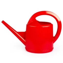 Stöckli Gießkanne, Rot, Mit Brausekopf, Kunststoff -Stilvoller Gartenbedarfsladen 0930401296 Damengiesskanne 7l mit Brause rot1 74256