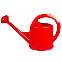 Stöckli Gießkanne, Rot, Mit Brausekopf, Kunststoff -Stilvoller Gartenbedarfsladen 0930401296 Damengiesskanne 7l mit Brause rot 74257
