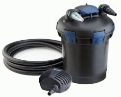 OASE BioPress Set 6000 Druckfilterset Mit UVC Und Filterpumpe -Stilvoller Gartenbedarfsladen 0970300524 BioPress Set 6000 23492