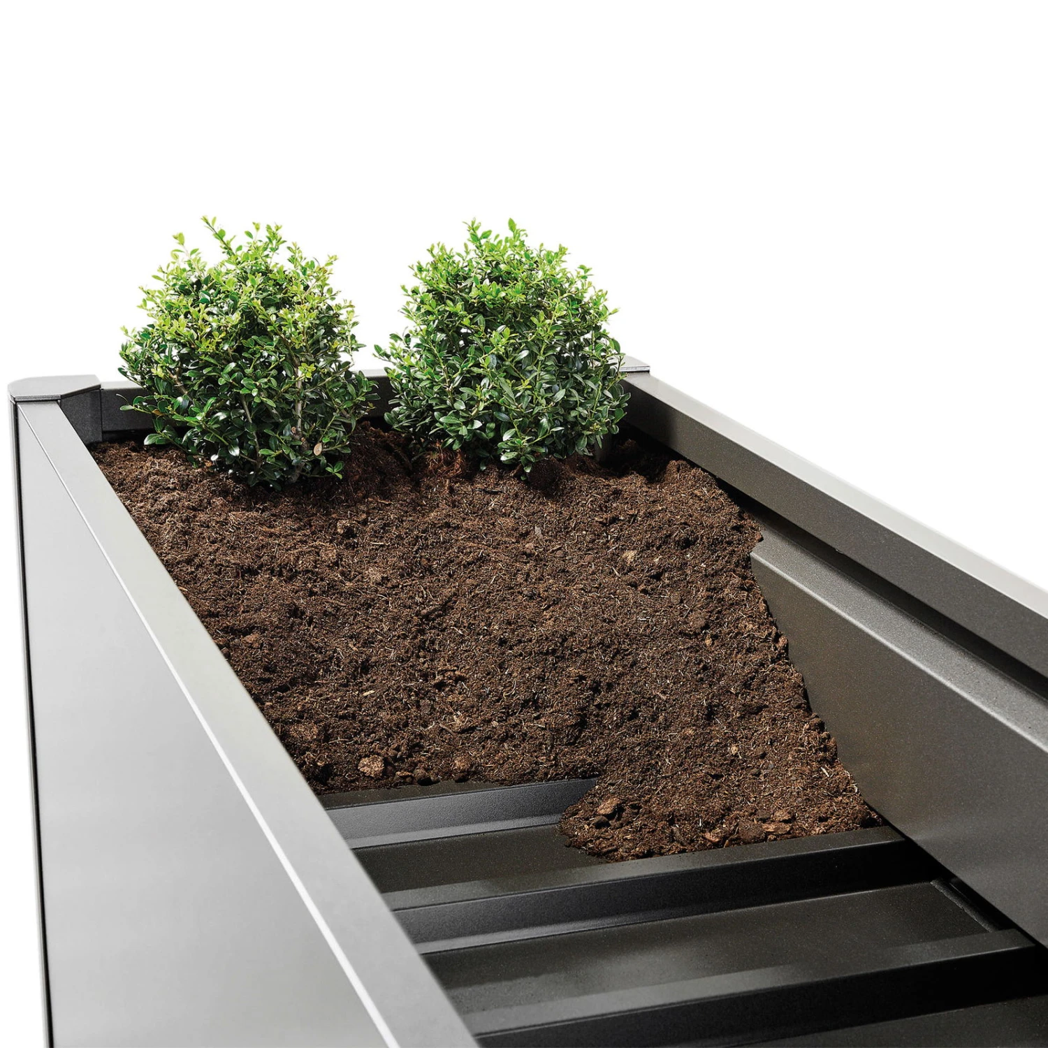 Biohort Zwischenboden Für Hochbeet 1x1, 98x100x3cm, Feuerverzinktes, Polyamid-einbrennlackiertes Stahlblech 1 Biohort Zwischenboden Für Hochbeet 1x1, 98x100x3cm, Feuerverzinktes, Polyamid-einbrennlackiertes Stahlblech