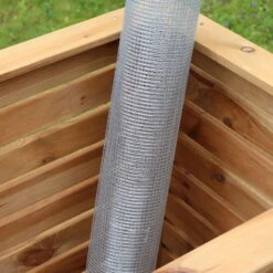 Hochbeetgitter, Stahl Verzinkt, 13 X 101,5 X 19 Cm -Stilvoller Gartenbedarfsladen 0980250200 Hochbeetgitter verzinkt 18 126011