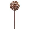 Eisen-Blütenkugel Am Stab, Rost, Höhe Ca. 112 Cm