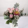 Blumenbund Rose 'Memory Lane' & Chrysantheme 'Baltazar', Inkl. Gratis Grußkarte