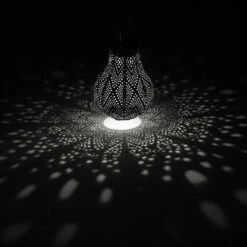 Solarlaterne 'Bulb 16', Petrol, Ø 16 X 20 Cm -Stilvoller Gartenbedarfsladen 2950100663 2950100664 2950100665 Bulb 16 105782