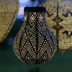 Solarlaterne 'Bulb 16', Petrol, Ø 16 X 20 Cm -Stilvoller Gartenbedarfsladen 2950100665 Bulb 16 Petrol 105783