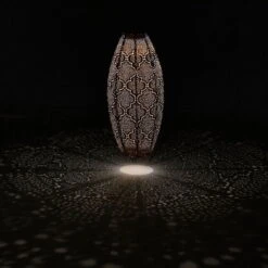 Solarlaterne 'Long Oval 20', Kupfer, Ø 20 X 45 Cm -Stilvoller Gartenbedarfsladen 2950100673 2950100674 2950100675 2950100676 Long Oval 20 105789 2