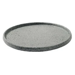Untersetzer Rock Line Rainham, Granitgrau, Ø 25 X H 2 Cm