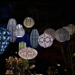 Solarlaterne 'Bulb 16', Petrol, Ø 16 X 20 Cm -Stilvoller Gartenbedarfsladen 72462 lumiz EB8 3348 123926 16