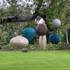 Solarlaterne 'Round', Kupfer, 28,9 X Ø30 Cm -Stilvoller Gartenbedarfsladen 72462 lumiz IMG 0626 123929 14