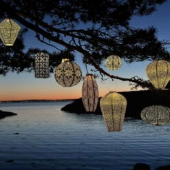 Solarlaterne 'Bulb 16', Petrol, Ø 16 X 20 Cm -Stilvoller Gartenbedarfsladen 72462 lumiz IMG 8262 123930 16