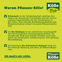 Kölle Bio Pflanzerde Torffrei, 1200l , 30 Sack á 40l -Stilvoller Gartenbedarfsladen torffreie erden usps erklaerung 76525