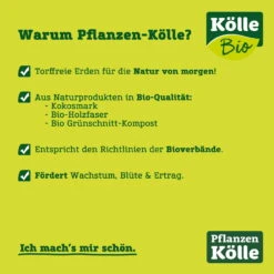 Kölle Bio Pflanzerde Torffrei, 2400l, 60 Sack á 40l, Palettenware -Stilvoller Gartenbedarfsladen torffreie erden usps 76524 1
